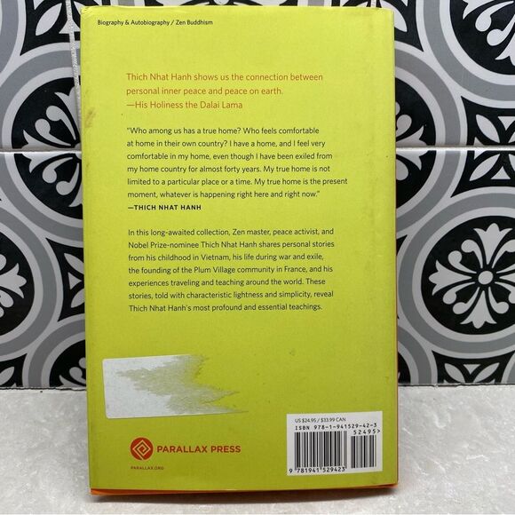 Thich Nhat Hanh - At Home in the World Book - Picture 2 of 2